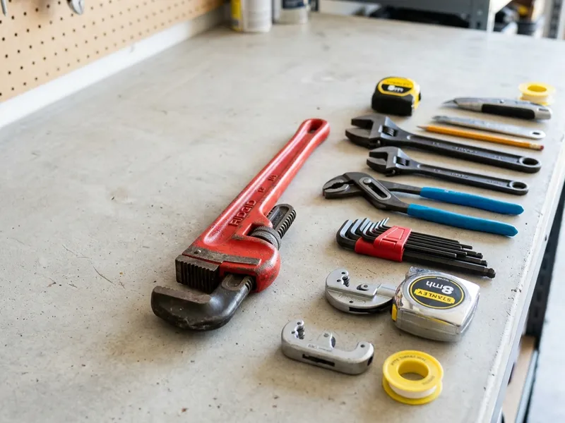 Professional plumbers in Parma Heights, OH equipped with top-tier tools for residential and commercial plumbing services.